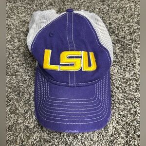 LSU Mens New Era 9twenty Purple and Yellow LSU adjustable Cap